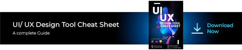 UI/UX Design Tool Cheat Sheet
